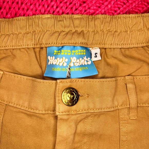 Big Bud Press Work Pants in Tan - Picture 3 of 4